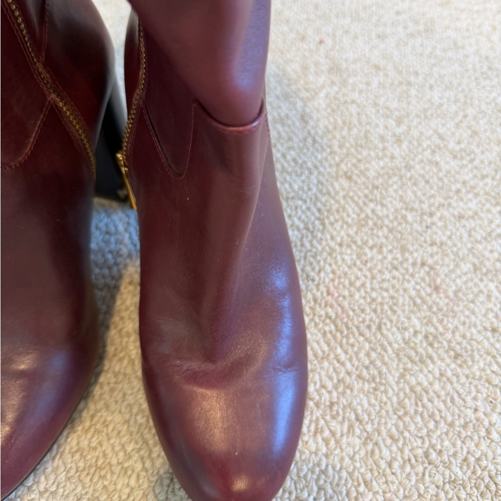 MICHAEL Michael Kors Rich Burgundy Ankle Boots